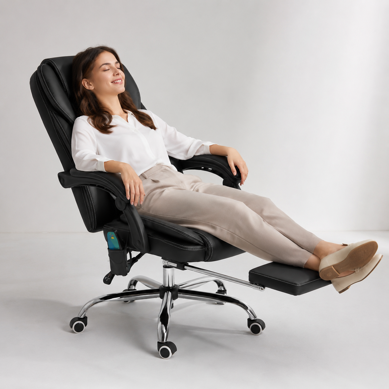 Executive Reclining Chair with Footrest